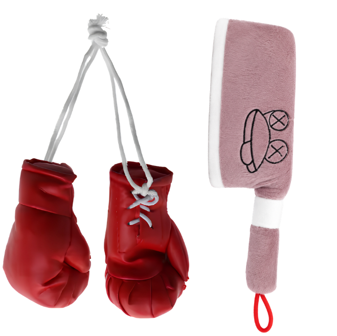 Gants de boxe + CouteauRage